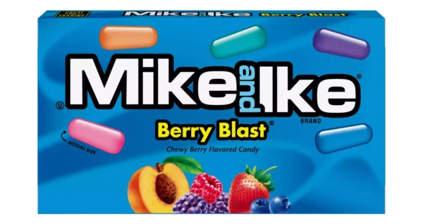 Mike and Ike Berry Blast 22g - Chewy Berry Flavour Candy